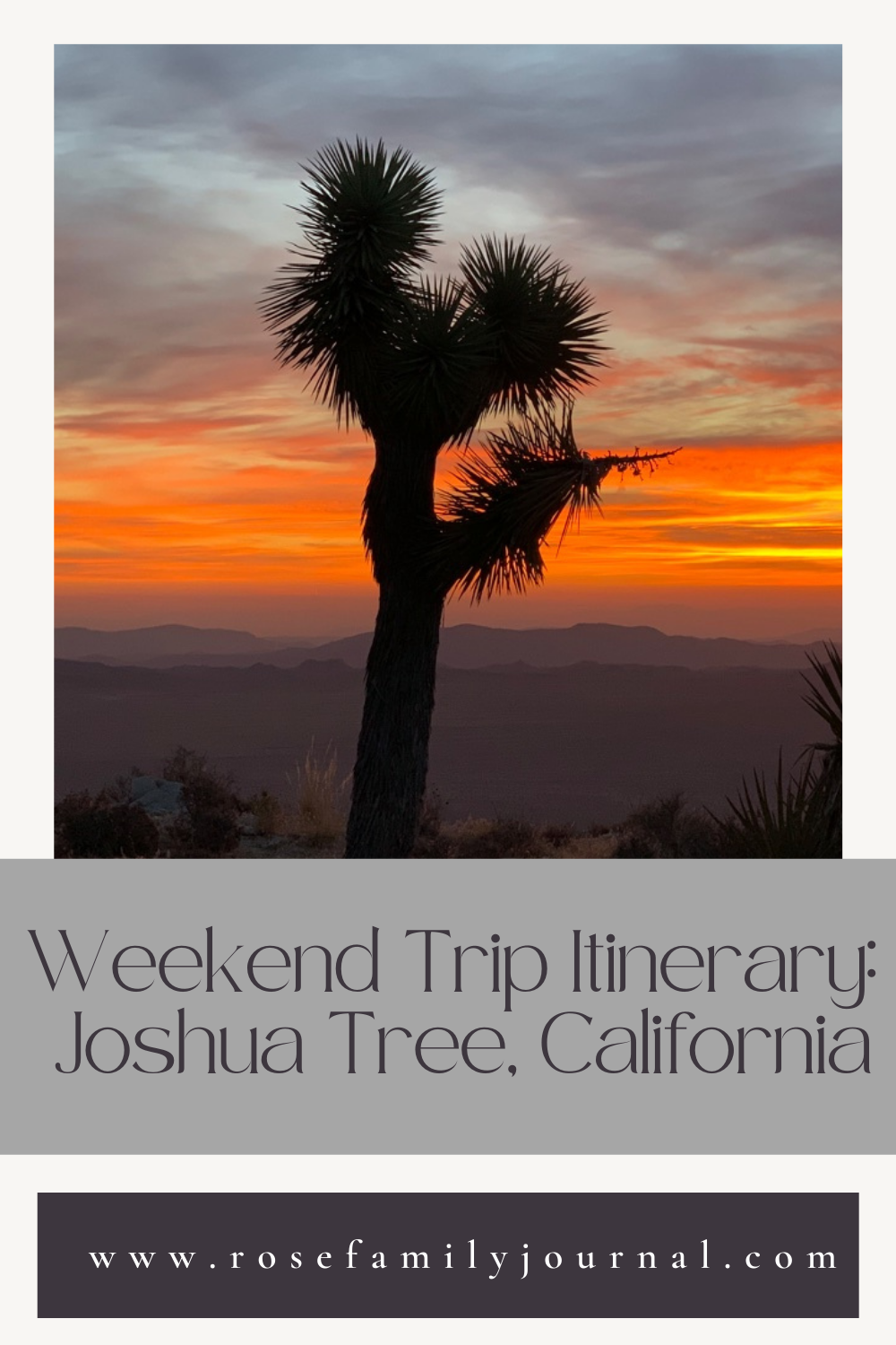 Weekend Trips from Las Vegas: Joshua Tree, California
